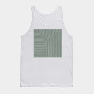 Lines (Pastel Green) Tank Top